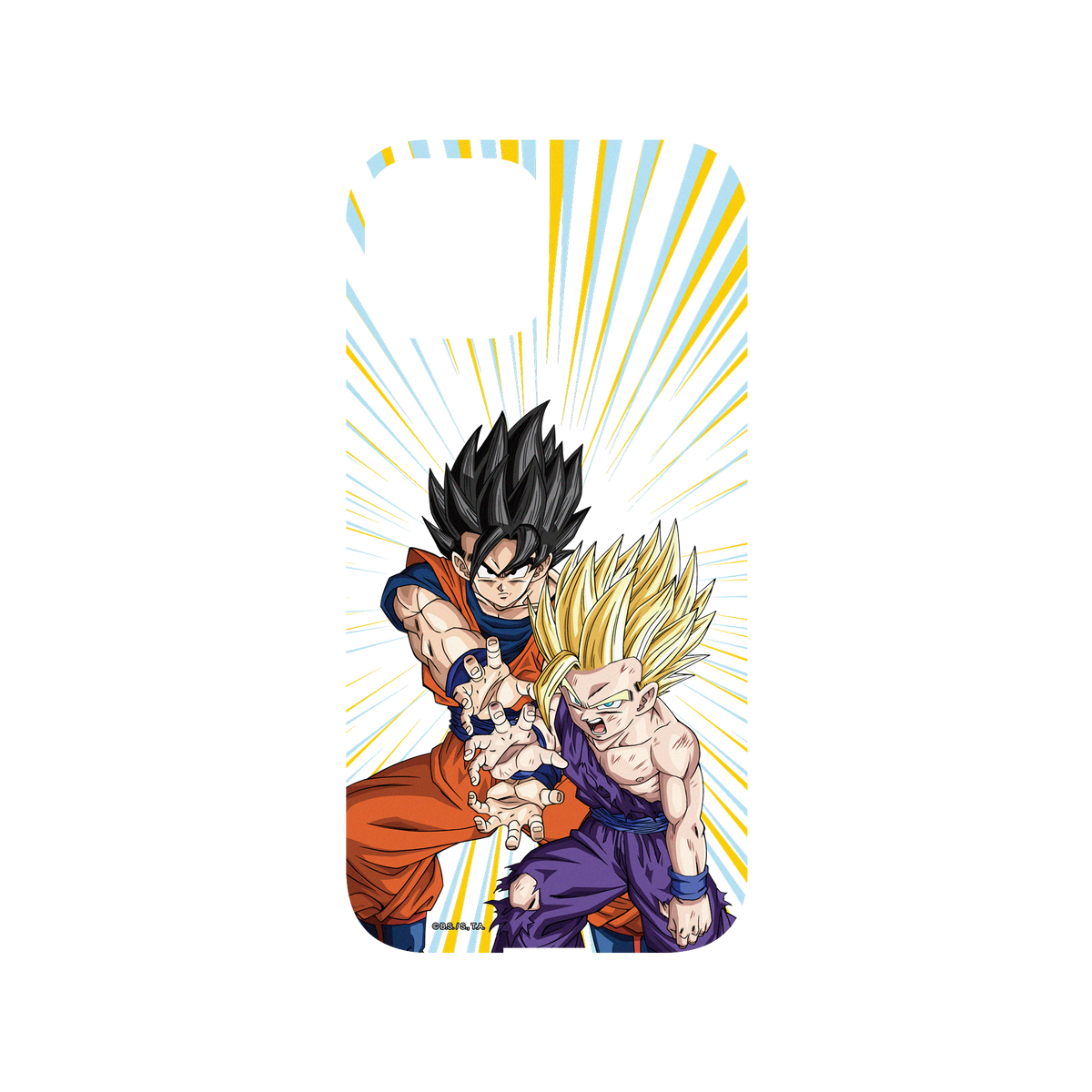 RhinoShield X Dragon Ball Z Mod NX iPhone 13 mini Case - Father-Son Kamehameha Backplate