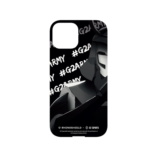 RhinoShield X G2 Esports Mod NX iPhone 13 mini Case - #G2ARMY - Samurai Backplate