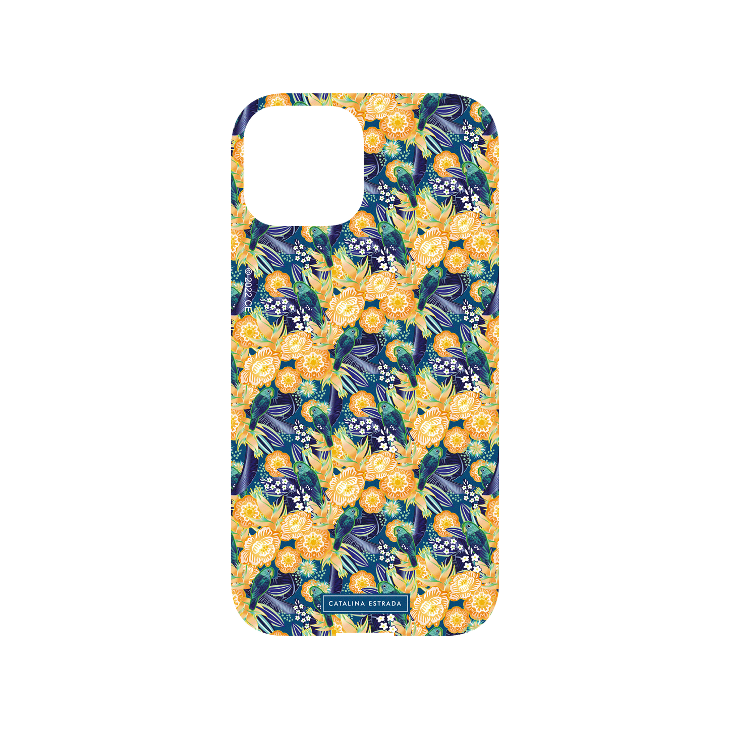 RhinoShield X Catalina Estrada Mod NX iPhone 13 mini Case - Parrot Tropical Backplate