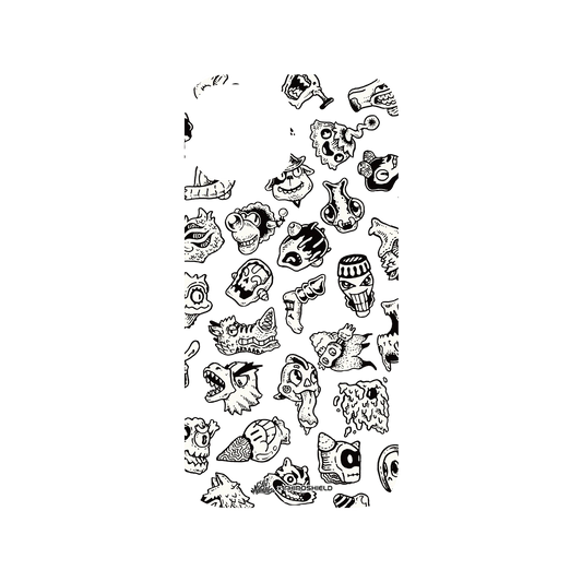 RhinoShield X Lei Melendres Mod NX iPhone 13 mini Case - Monster Head Collection Backplate