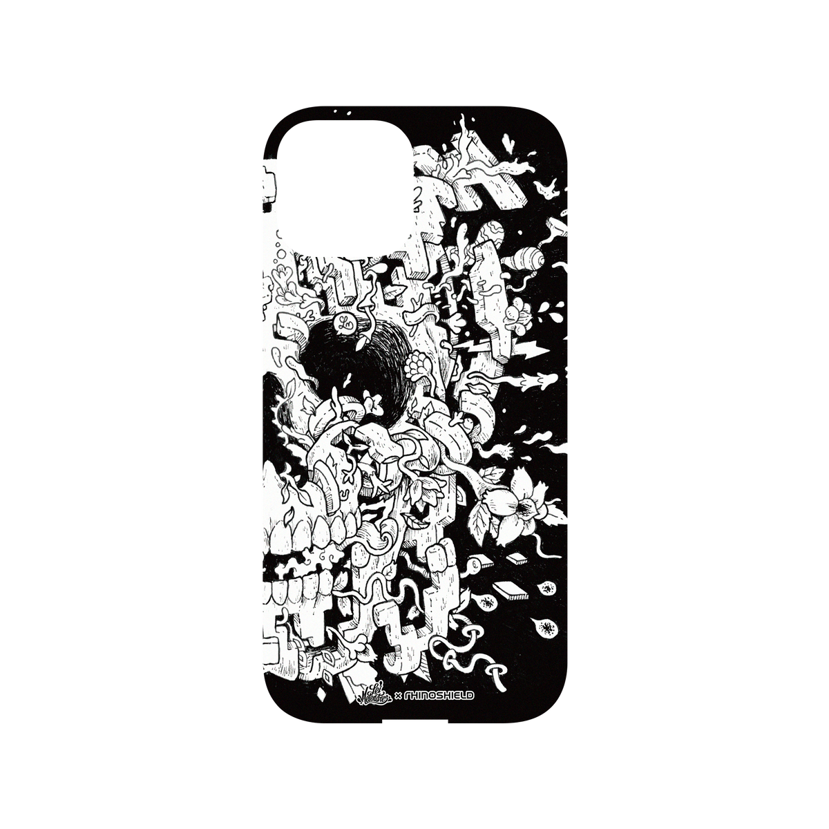 RhinoShield X Lei Melendres Mod NX iPhone 13 mini Case - The End Backplate