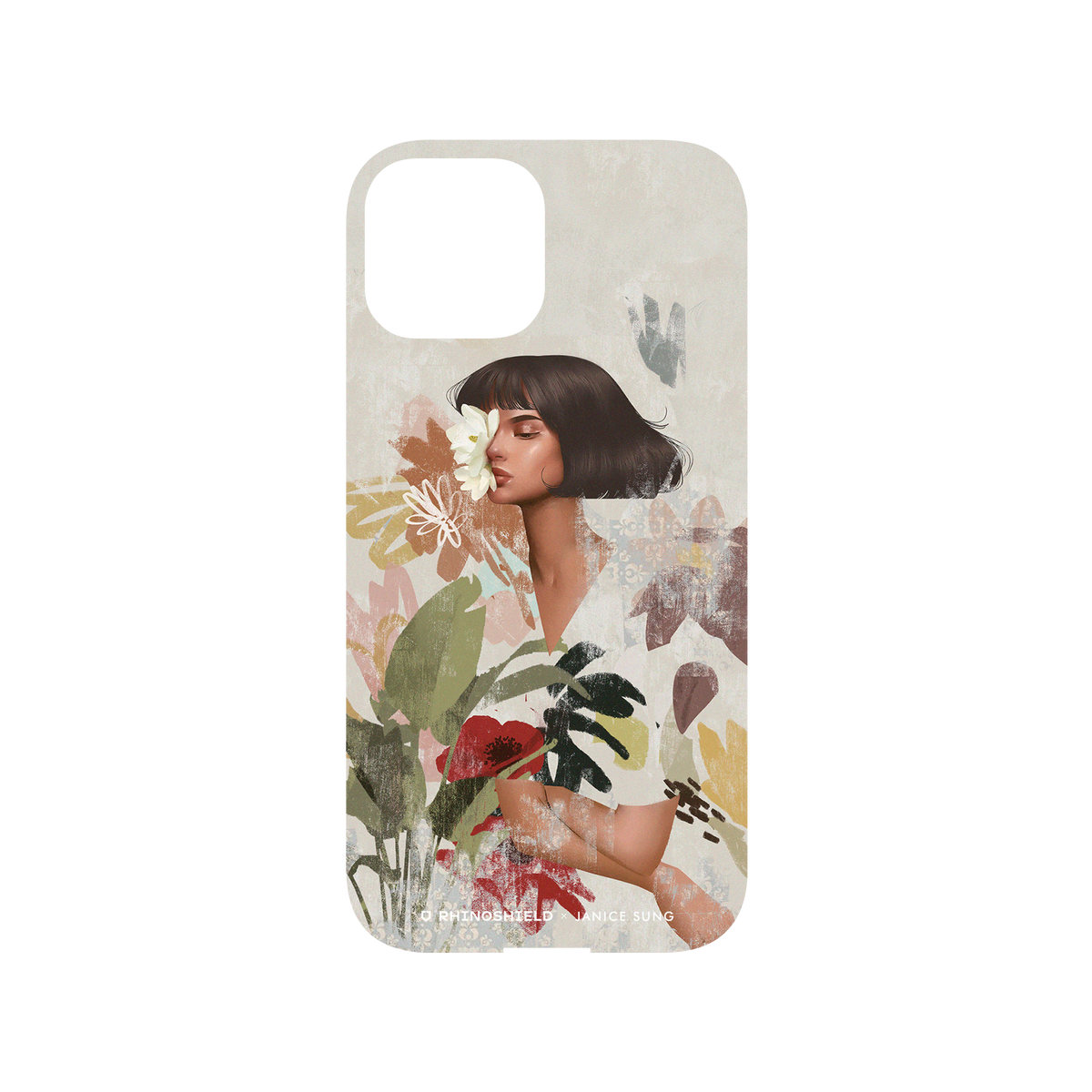 RhinoShield X Janice Sung Mod NX iPhone 13 mini Case - Flora 2 Backplate
