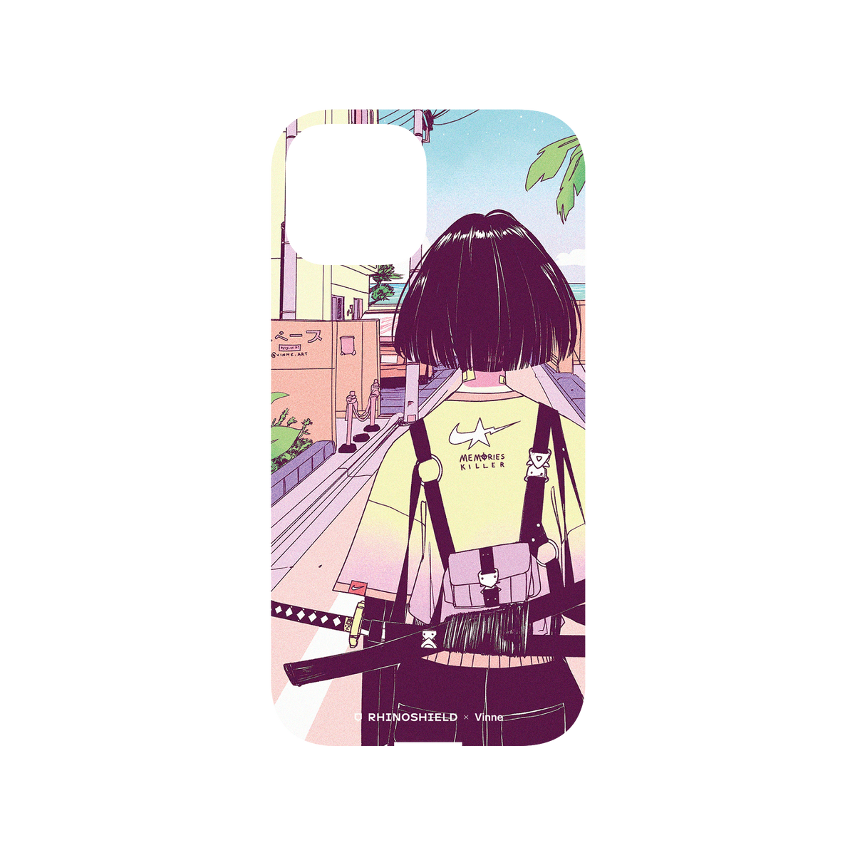 RhinoShield X Vinne Mod NX iPhone 13 mini Case - Katanawave Backplate