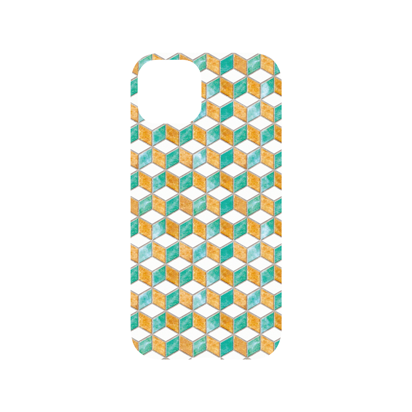 RHINOSHIELD X OldHouseFace Mod NX (MagSafe compatible) iPhone 13 Case - Mosaic - Restaurant Backplate