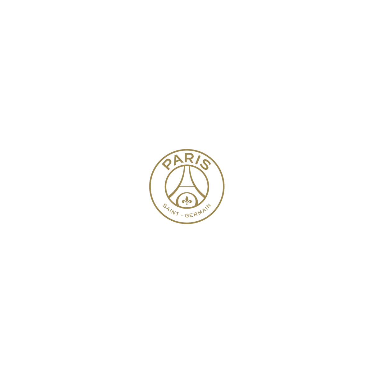 RhinoShield X PSG Mod NX iPhone 13 Case - PSG Logo Gold (lines) Backplate