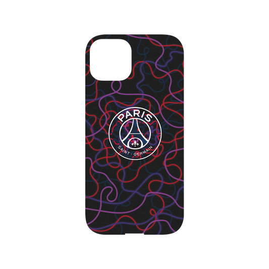 RHINOSHIELD X PSG Mod NX iPhone 13 Case - Paris Saint-Germain Neon Logo Backplate