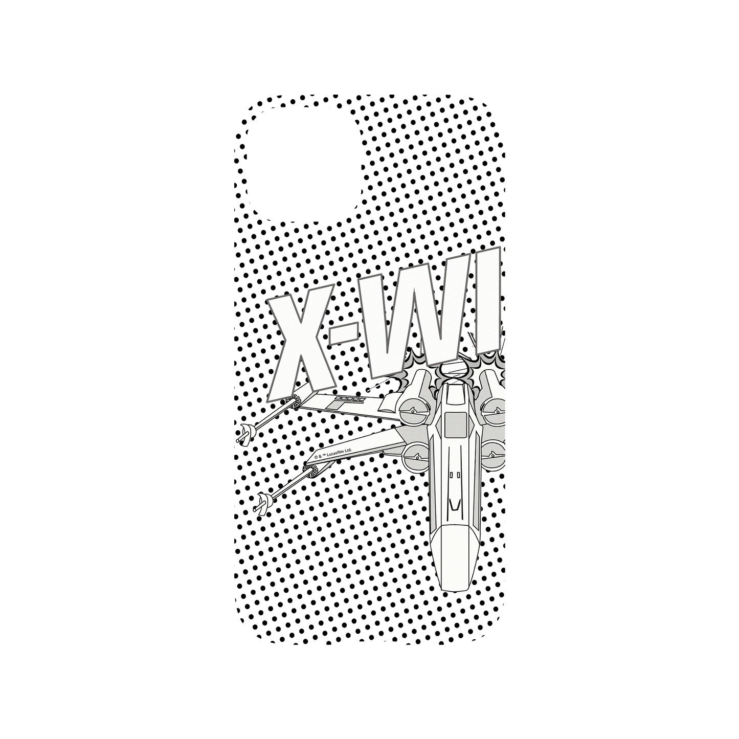 iPhone 13 犀牛盾Mod NX聯名設計款邊框背蓋兩用手機殼 StarWars 星際大戰系列 - POP X戰機 X-WI