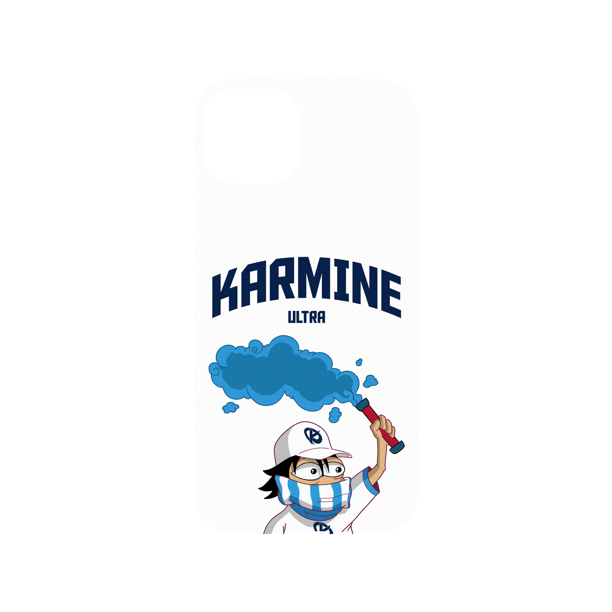RhinoShield X Karmine Corp Mod NX iPhone 13 Case - Emote Ultra Karmine (Blue) Backplate