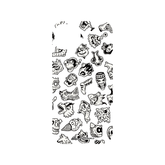 RhinoShield X Lei Melendres Mod NX iPhone 13 Case - Monster Head Collection Backplate