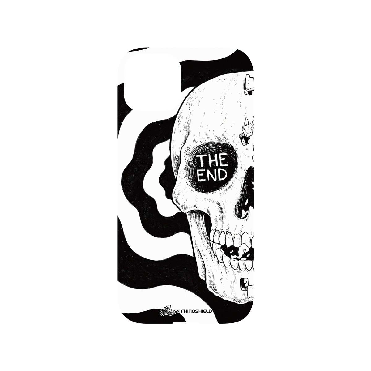 RhinoShield X Lei Melendres Mod NX iPhone 13 Case - The Skull Backplate