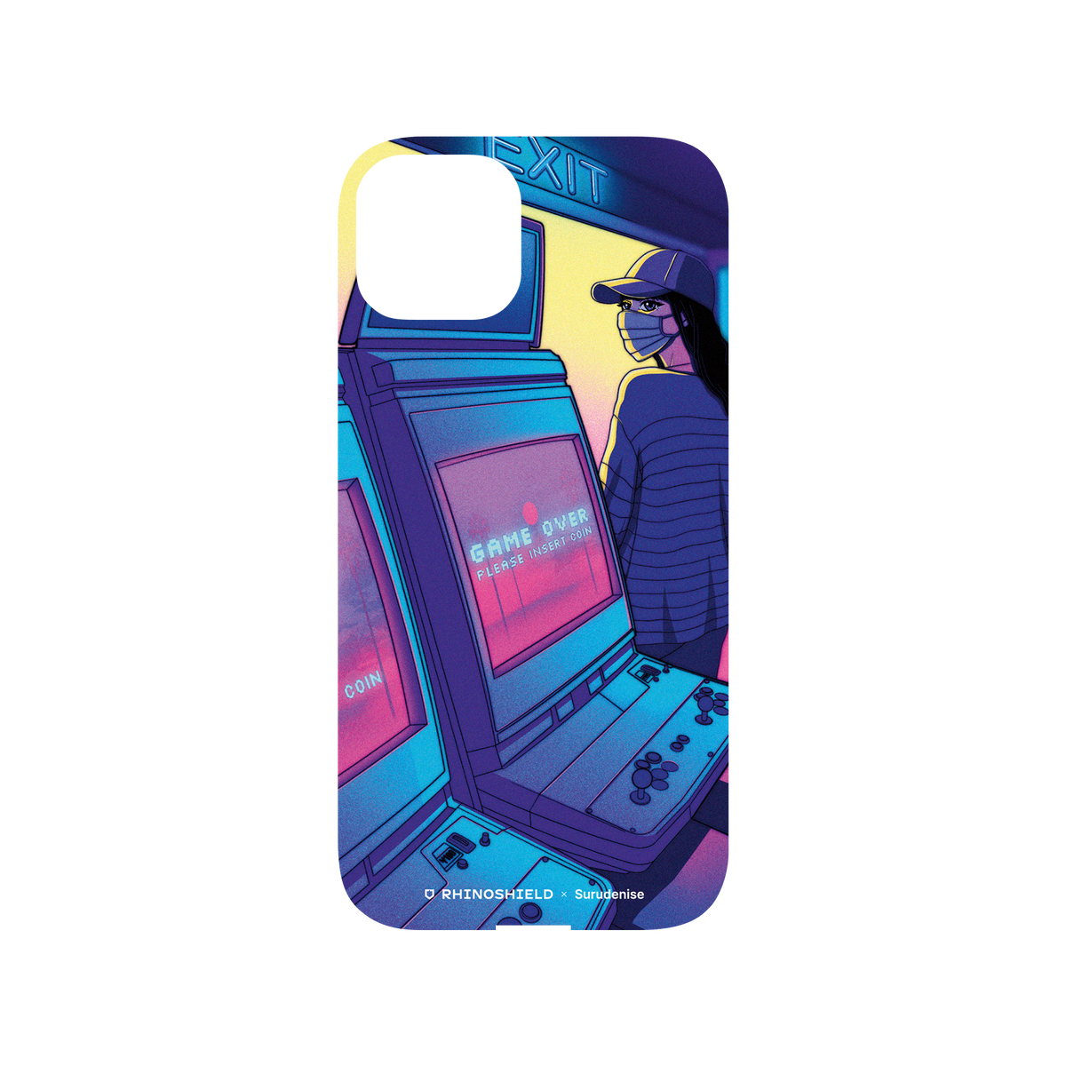 RhinoShield X Surudenise Mod NX iPhone 13 Case - Arcade Backplate