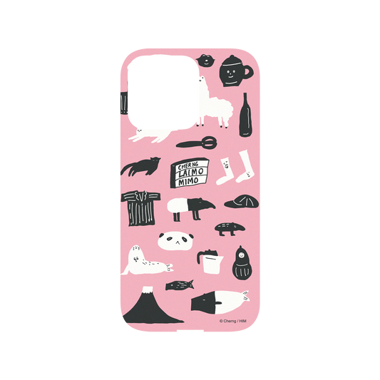 RhinoShield X LAIMO Mod NX iPhone 13 Pro Case - LAIMO Frameless Pink Backplate