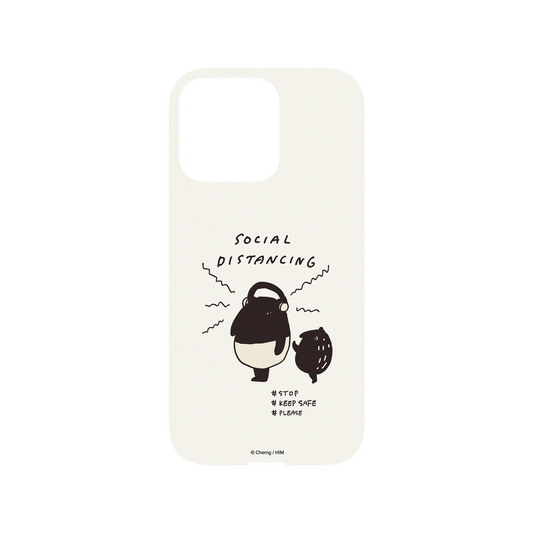 RHINOSHIELD X LAIMO Mod NX iPhone 13 Pro Case - SOCIAL DISTANCING Backplate