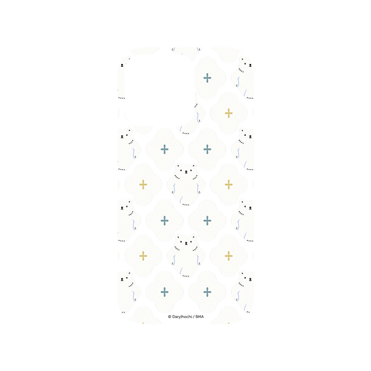 RhinoShield X Darylhochi Mod NX iPhone 13 Pro Case - White Flower Backplate