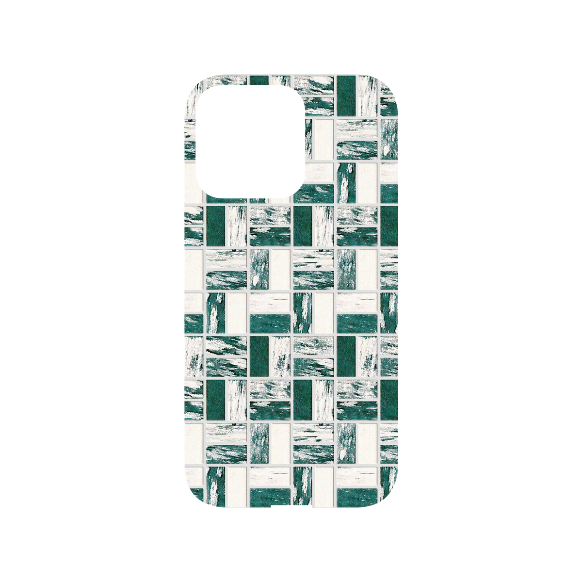 RhinoShield X OldHouseFace Mod NX iPhone 13 Pro Case - Everyday Mosaic - Barber Shop Backplate