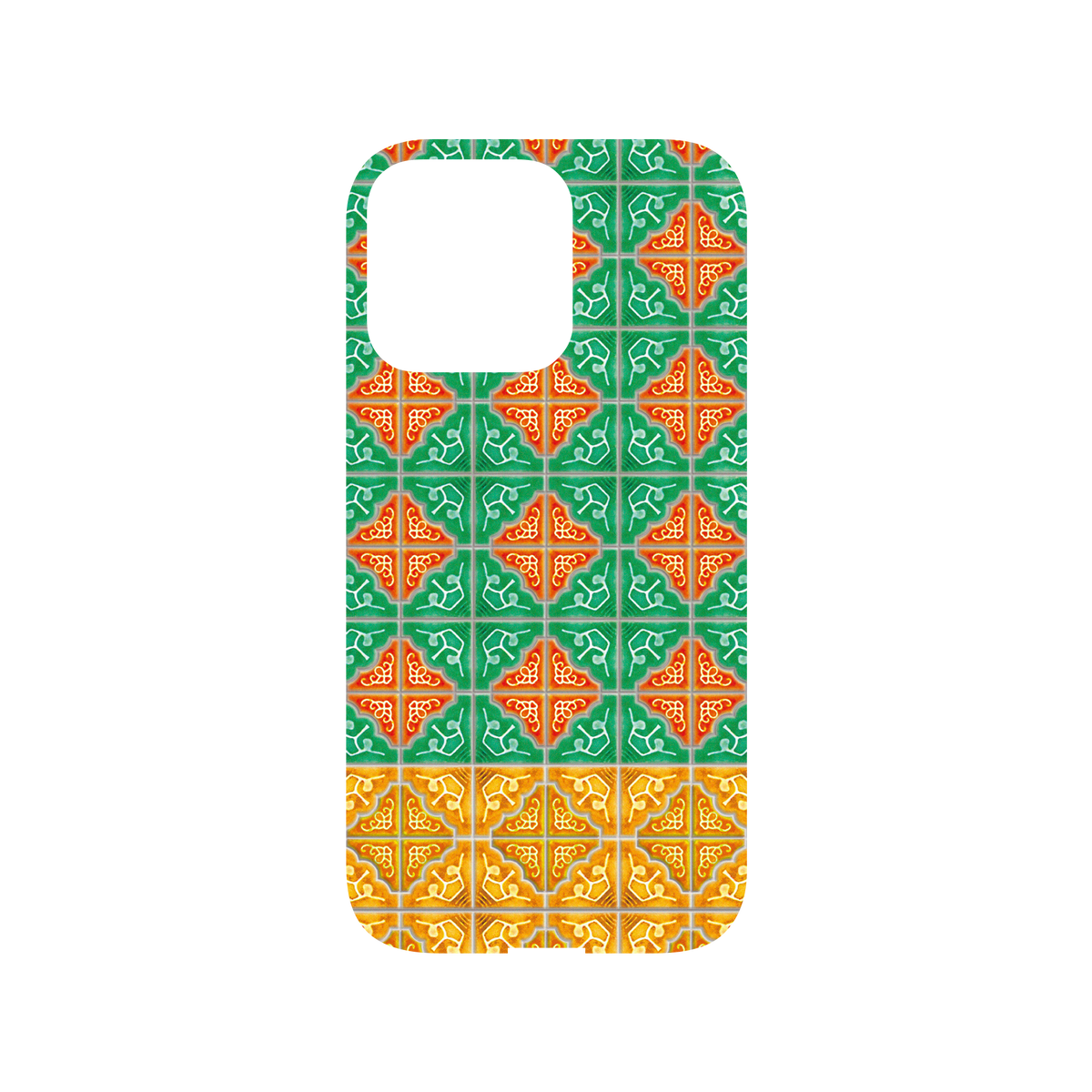 RhinoShield X OldHouseFace Mod NX iPhone 13 Pro Case - Mosaic - Traditional Store Backplate