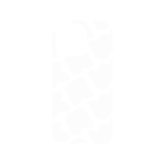 RhinoShield X JOCR Mod NX iPhone 13 Pro Case - Raw White Pattern Big Backplate