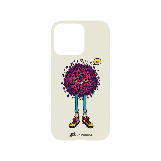 RhinoShield X Lei Melendres Mod NX iPhone 13 Pro Case - Fuzzy Head Backplate