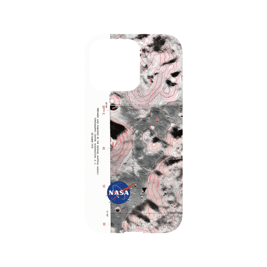 RhinoShield X Cosmos Mod NX iPhone 13 Pro Case - Apollo 17 Landing Site Backplate