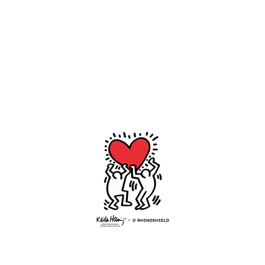 RhinoShield X Keith Haring Mod NX iPhone 13 Pro Case - Heart Backplate