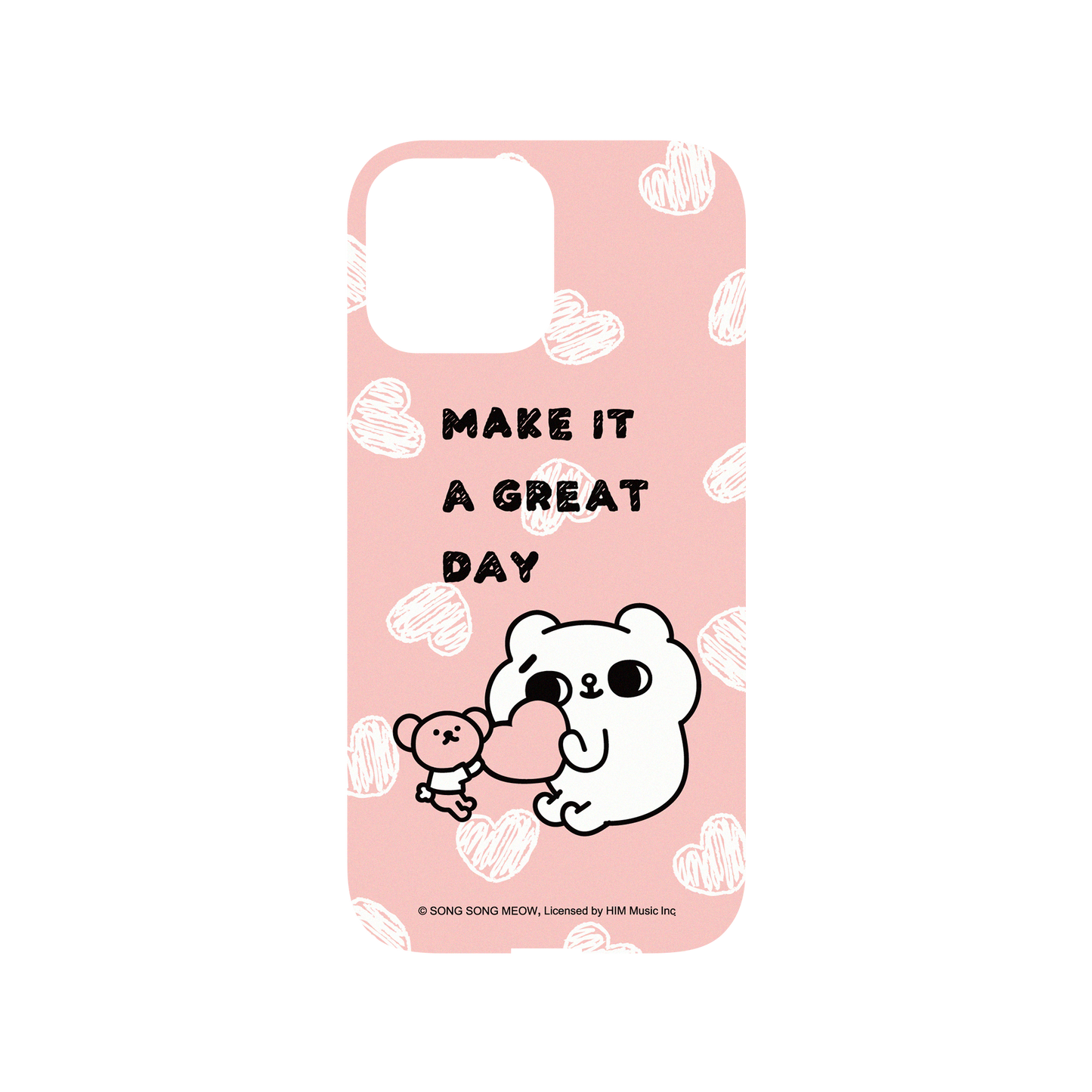 RHINOSHIELD X Song Song Meow by SECOND Mod NX (MagSafe compatible) iPhone 13 Pro Max Case - Make it a great day Backplate