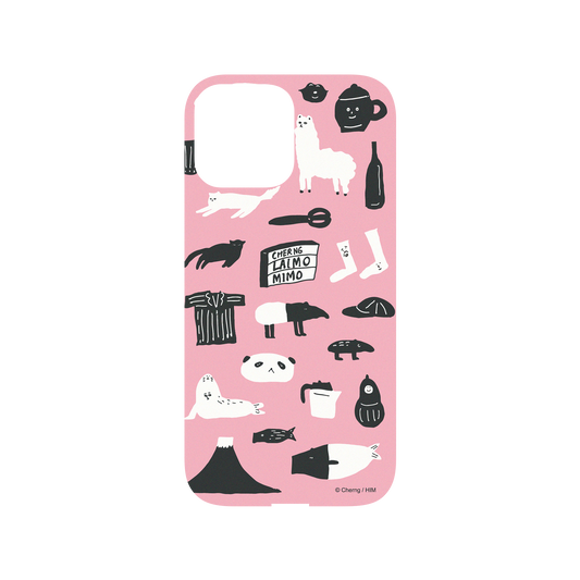 RhinoShield X LAIMO Mod NX iPhone 13 Pro Max Case - LAIMO Frameless Pink Backplate