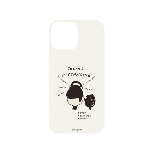 RHINOSHIELD X LAIMO Mod NX iPhone 13 Pro Max Case - SOCIAL DISTANCING Backplate