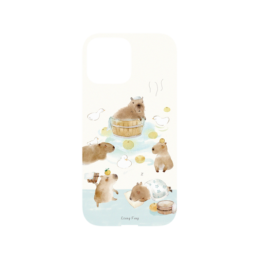 RHINOSHIELD X Liang Feng Mod NX iPhone 13 Pro Max Case - capybaras Backplate