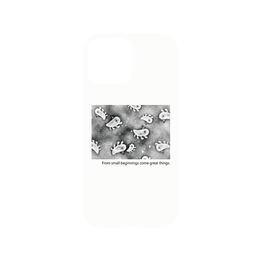 RHINOSHIELD X Incrediville  Mod NX iPhone 13 Pro Max Case - Microscopic Observation - White Backplate