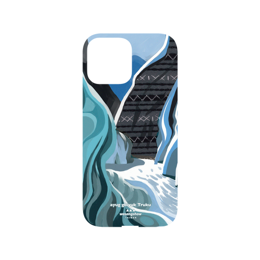RhinoShield X WasangShow Mod NX iPhone 13 Pro Max Case - Mlawa - Taroko Gorge Backplate