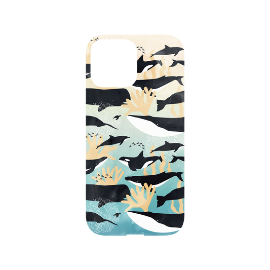 RHINOSHIELD X WasangShow Mod NX iPhone 13 Pro Max Case - Call of the Ocean Backplate