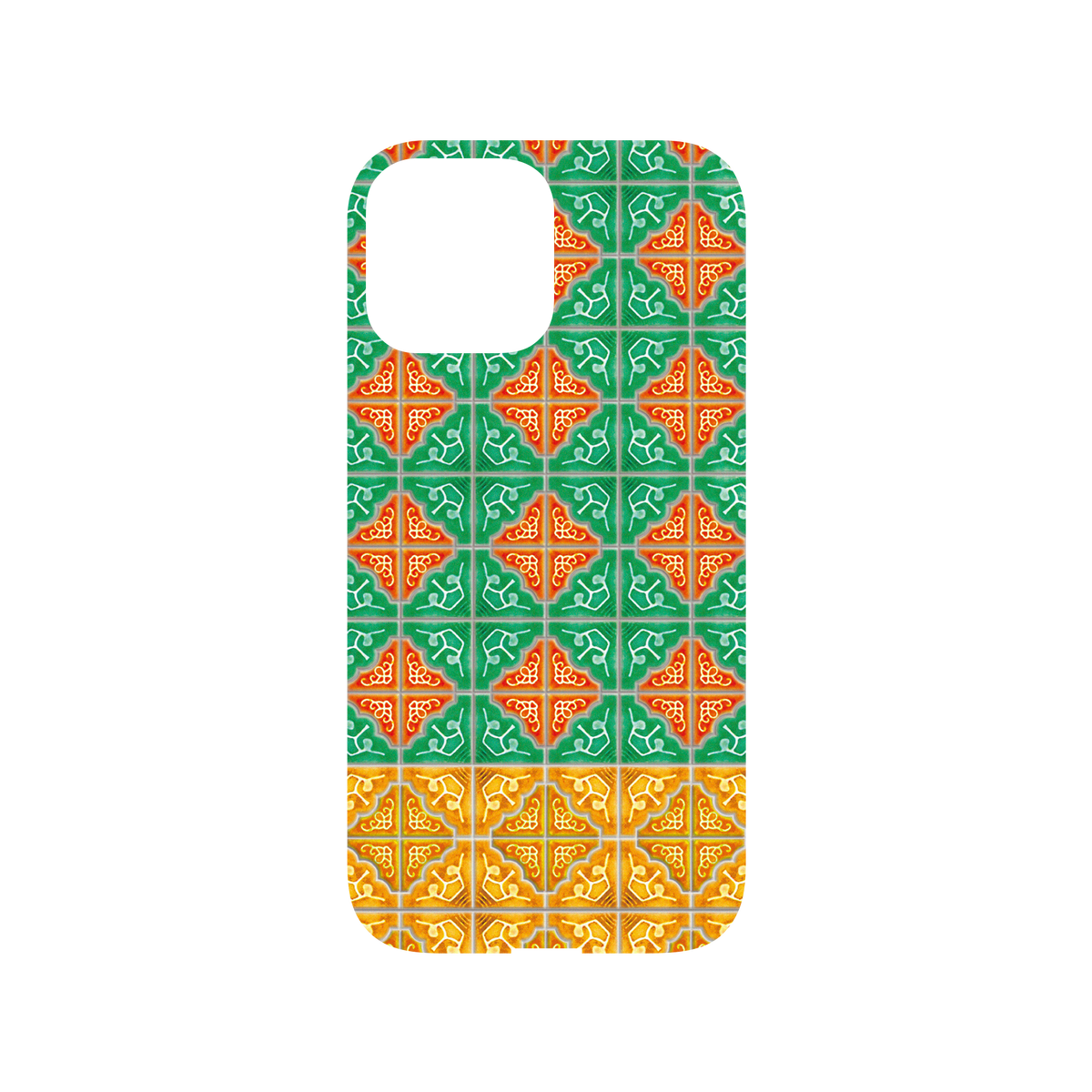 RhinoShield X OldHouseFace Mod NX iPhone 13 Pro Max Case - Mosaic - Traditional Store Backplate