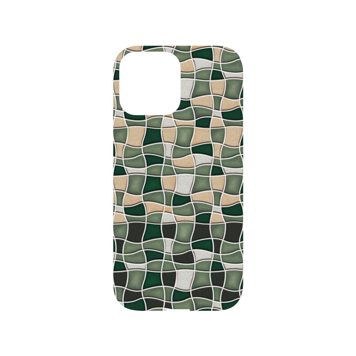 RhinoShield X OldHouseFace Mod NX iPhone 13 Pro Max Case - Mosaic - Grocer Backplate