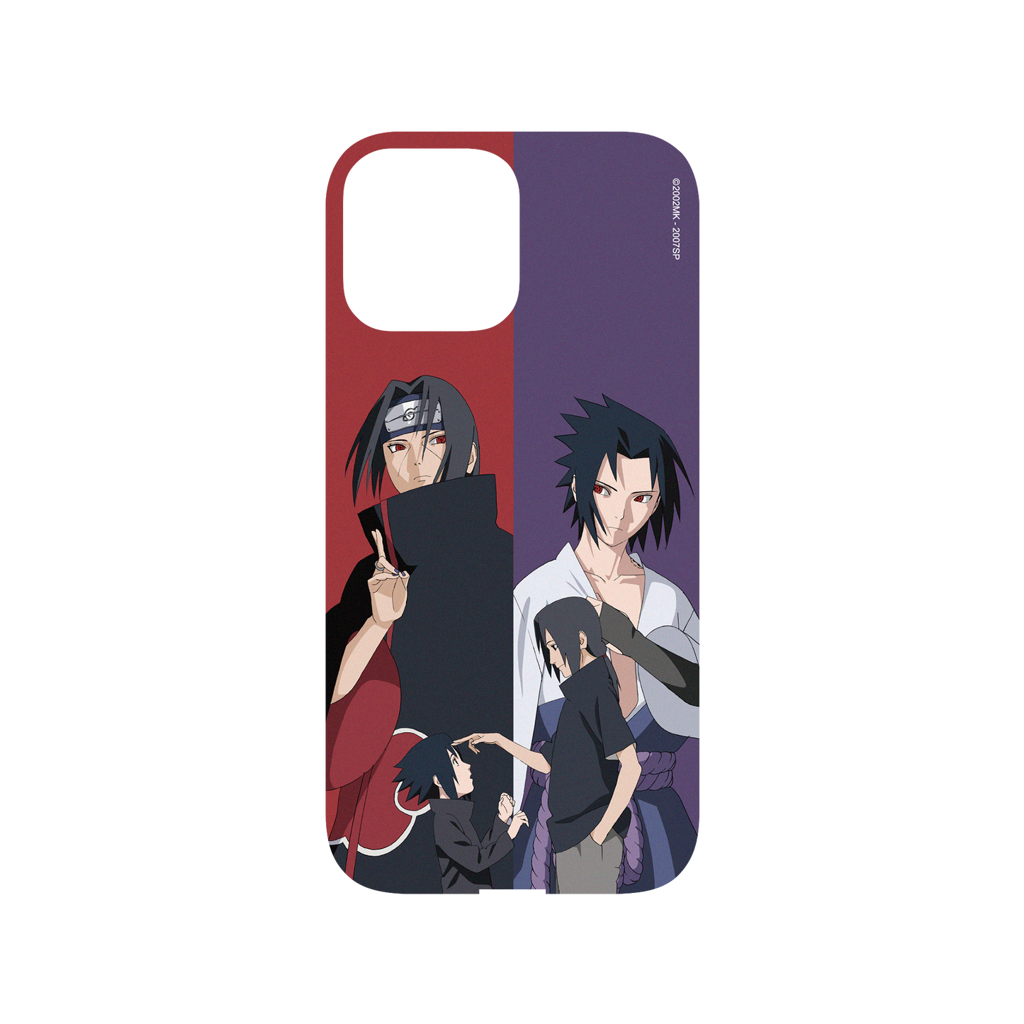 RHINOSHIELD X Naruto Shippuden Mod NX (MagSafe compatible) iPhone 13 Pro Max Case - Itachi VS Sasuke Backplate