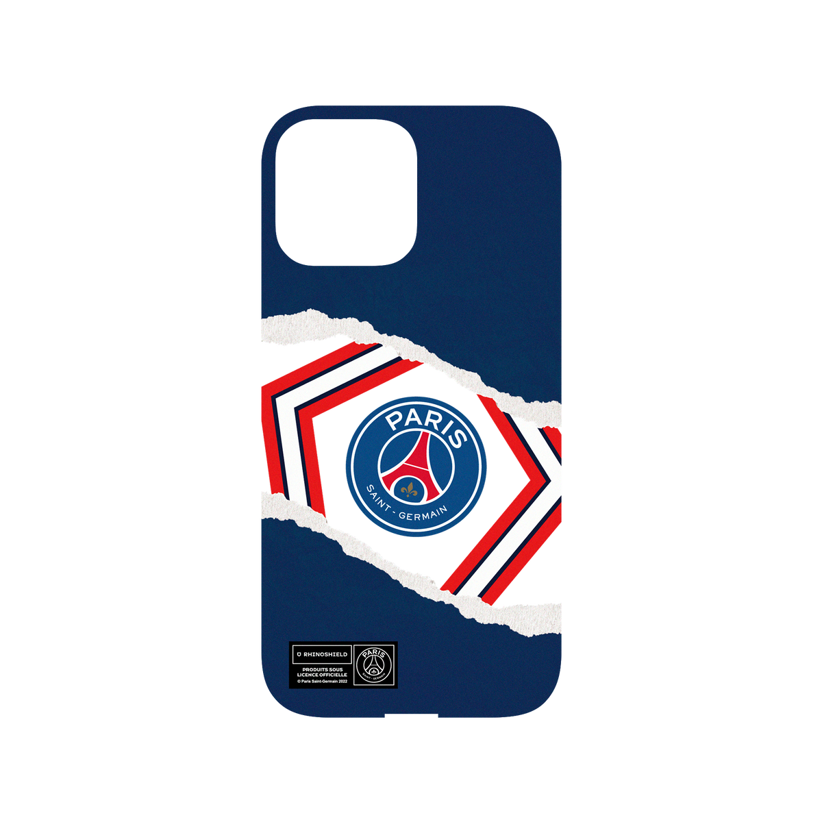 RhinoShield X PSG Mod NX iPhone 13 Pro Max Case - Paris Saint-Germain - Fourth Logo Backplate