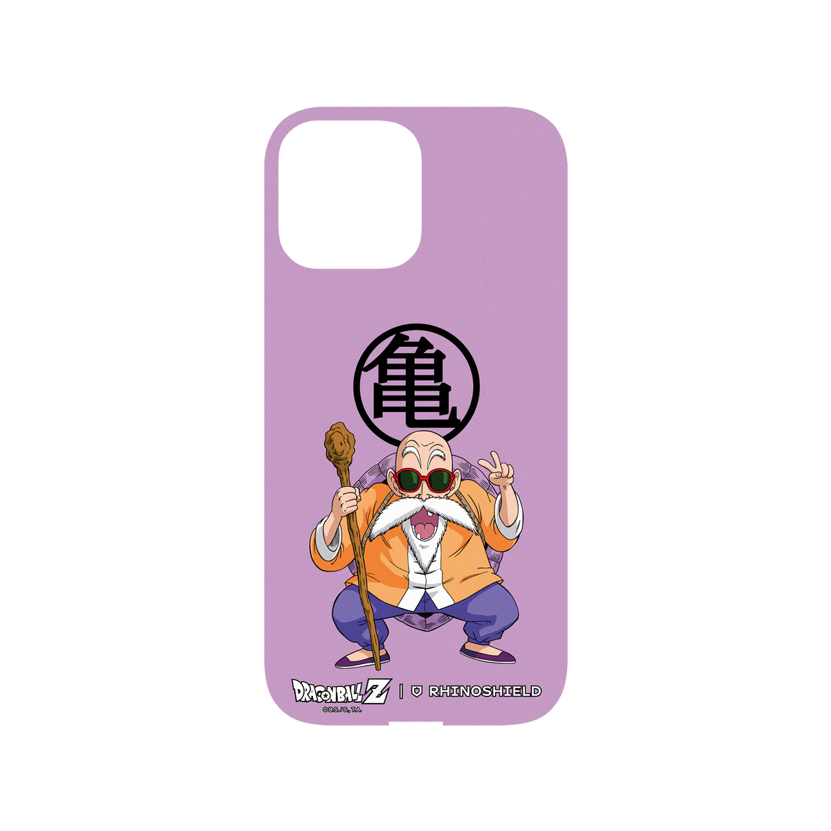 RhinoShield X Dragon Ball Z Mod NX iPhone 13 Pro Max Case - Kamesennin & "Kame" symbol Backplate