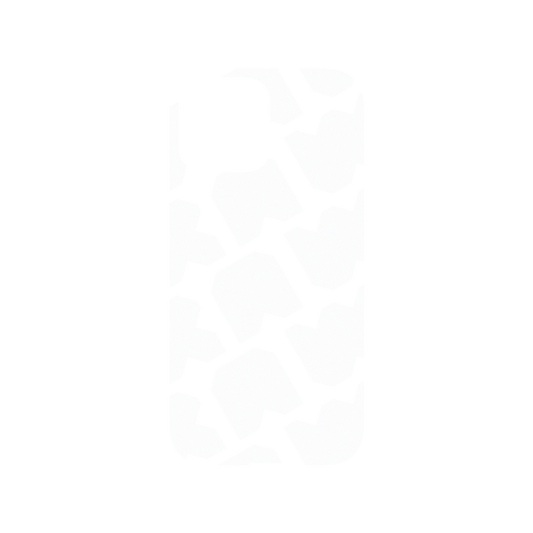 RhinoShield X JOCR Mod NX iPhone 13 Pro Max Case - Raw White Pattern Big Backplate