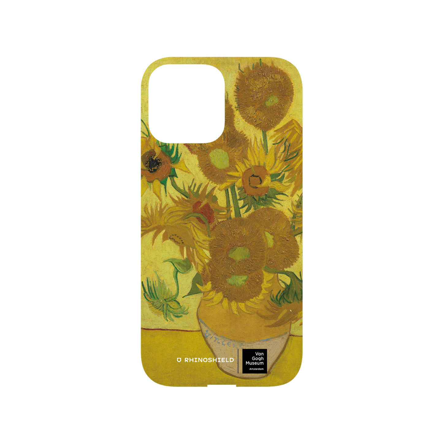RhinoShield X Van Gogh Museum Mod NX iPhone 13 Pro Max Case - Sunflowers Backplate