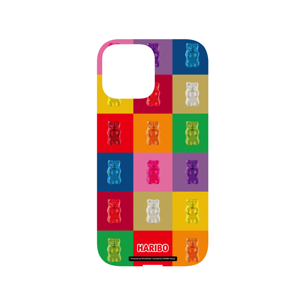 RhinoShield X Haribo Mod NX iPhone 13 Pro Max Case - GoldBear Quilt Backplate