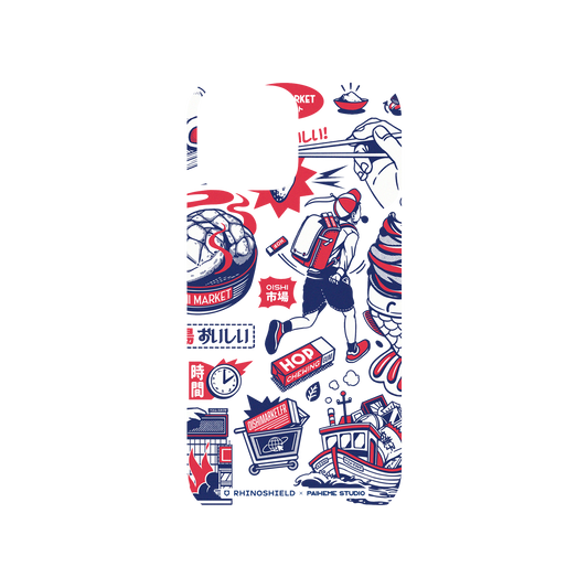 RhinoShield X Paiheme Studio Mod NX iPhone 13 Pro Max Case - Oishi Tattoos Mix Backplate