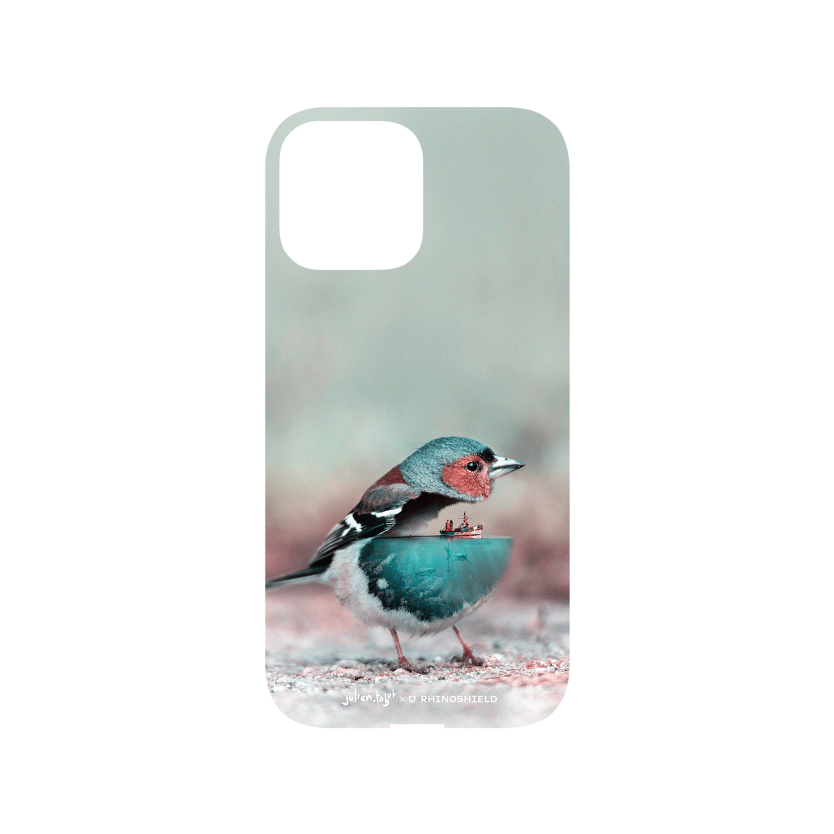 RhinoShield X Julien Tabet Mod NX iPhone 13 Pro Max Case - AquaBirdy Backplate