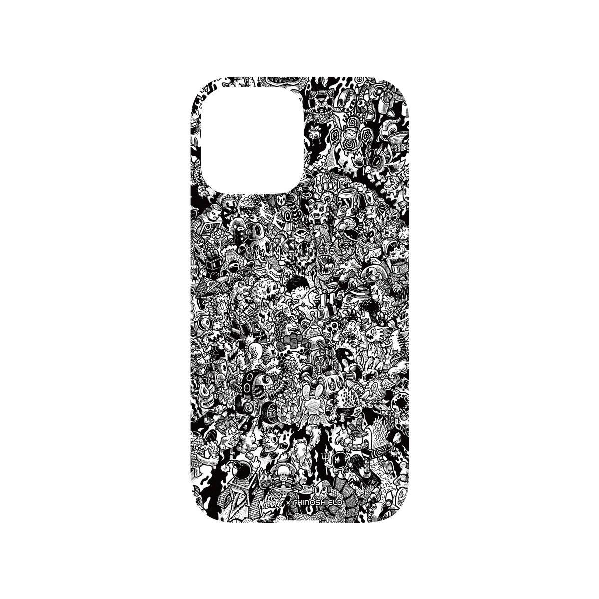 RhinoShield X Lei Melendres Mod NX iPhone 13 Pro Max Case - Monster Battle Royale Backplate