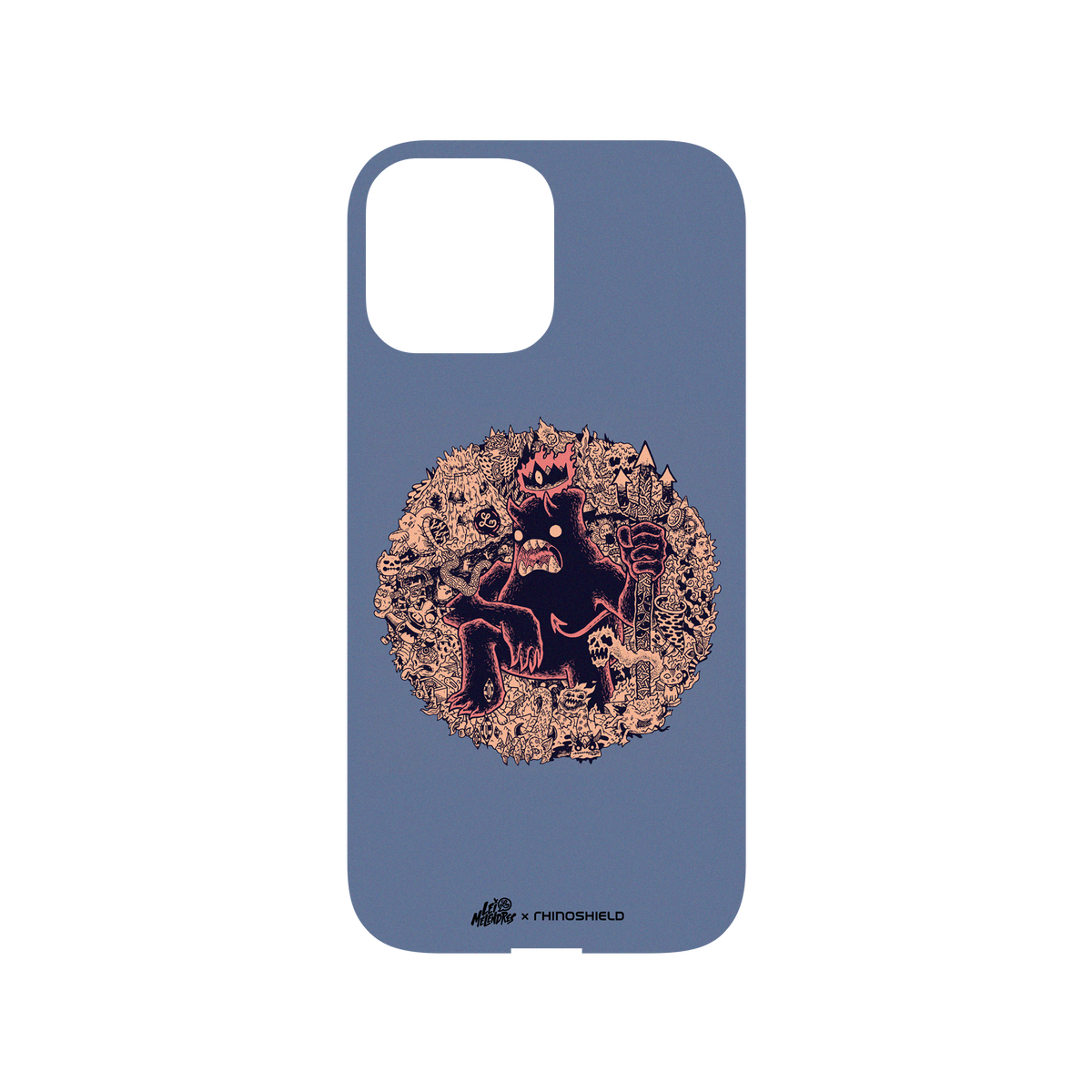 RhinoShield X Lei Melendres Mod NX iPhone 13 Pro Max Case - Underworld Backplate