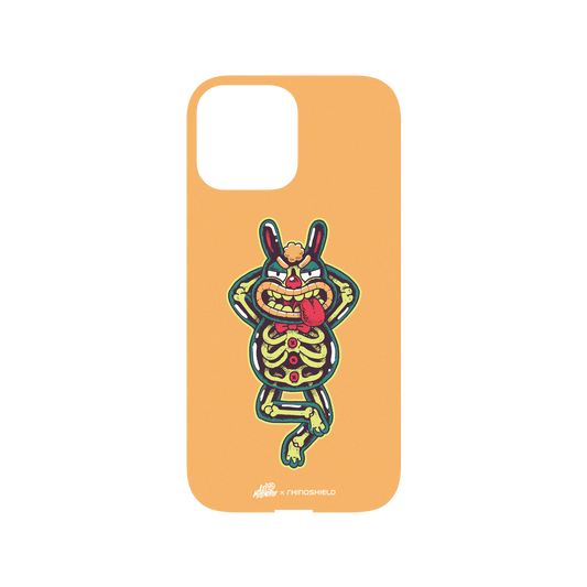 RhinoShield X Lei Melendres Mod NX iPhone 13 Pro Max Case - Skeleton Rabbit Backplate