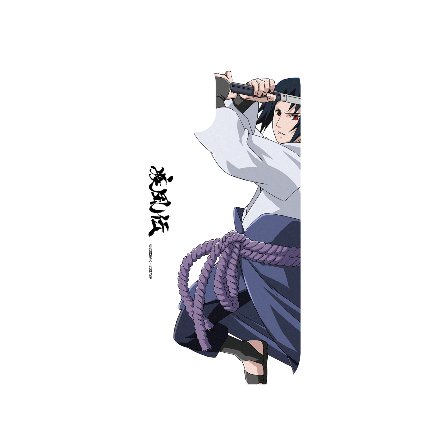 RHINOSHIELD X Naruto Shippuden Mod NX (MagSafe compatible) iPhone 14 Case - Sasuke - Fight Backplate