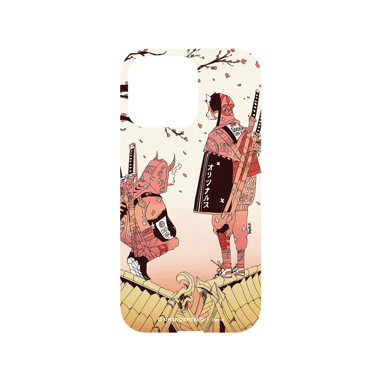 RHINOSHIELD X Vinne Mod NX (MagSafe compatible) iPhone 14 Pro Max Case - Sakura Season Backplate