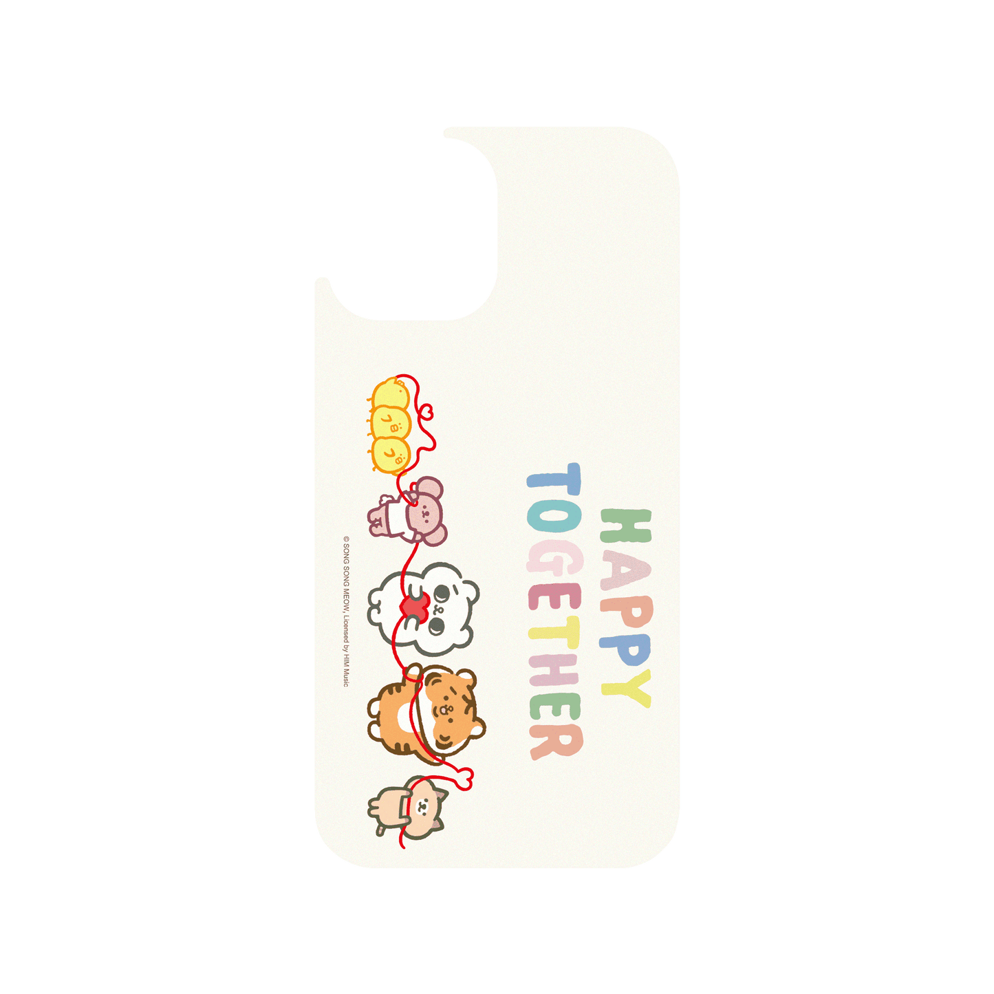 RHINOSHIELD X Song Song Meow by SECOND Clear Case (MagSafe compatible) iPhone 12 Pro - Happy Together