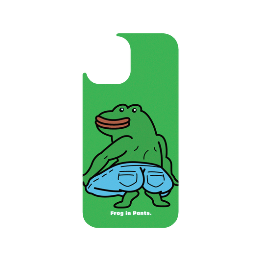 RHINOSHIELD X Incrediville Clear iPhone 12 Case - Frog with pants