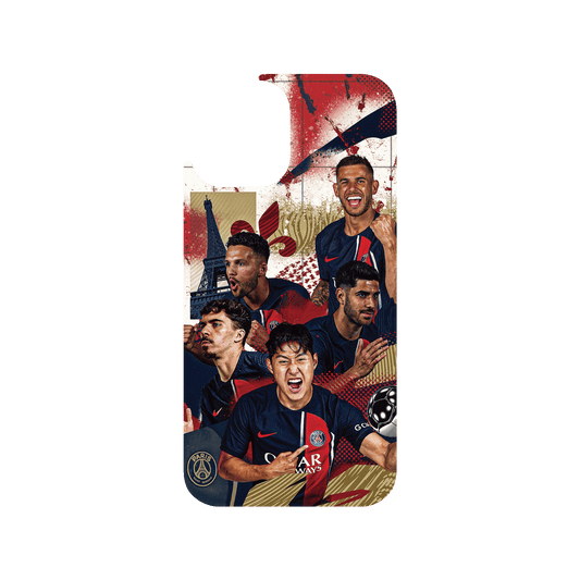 RHINOSHIELD X PSG Clear iPhone 12 Case - PSG Victory - Team 2