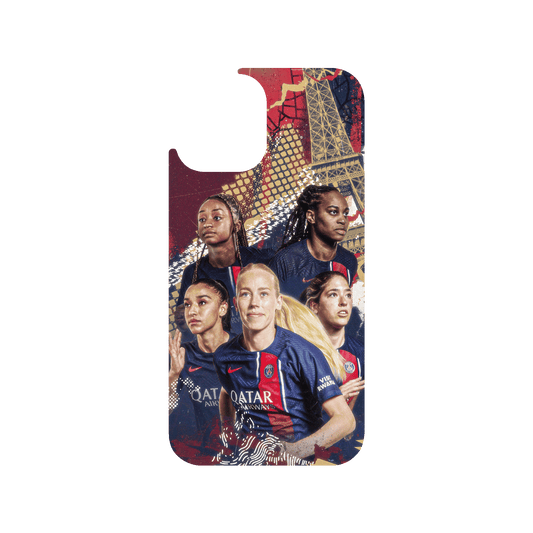 RHINOSHIELD X PSG Clear iPhone 12 Case - PSG Victory - Squad 1